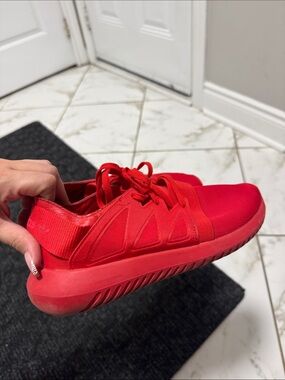 adidas Women's Red Athletic Sneakers